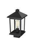 Z-LITE PORTLAND OUTDOOR POST MOUNT FIXTURE | 531PHMS-BK - Post