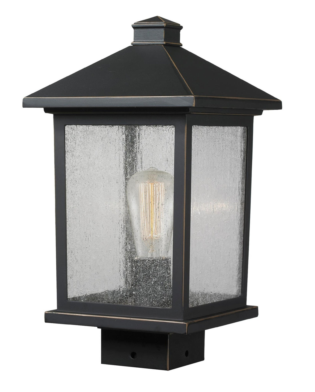 Z-LITE PORTLAND OUTDOOR POST MOUNT FIXTURE | 531PHMS-ORB - Post