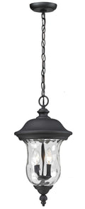 Z-LITE, ARMSTRONG OUTDOOR CHAIN MOUNT CEILING FIXTURE, OUTDOOR CEILING LIGHTS