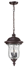 Z-LITE, ARMSTRONG OUTDOOR CHAIN MOUNT CEILING FIXTURE, OUTDOOR CEILING LIGHTS