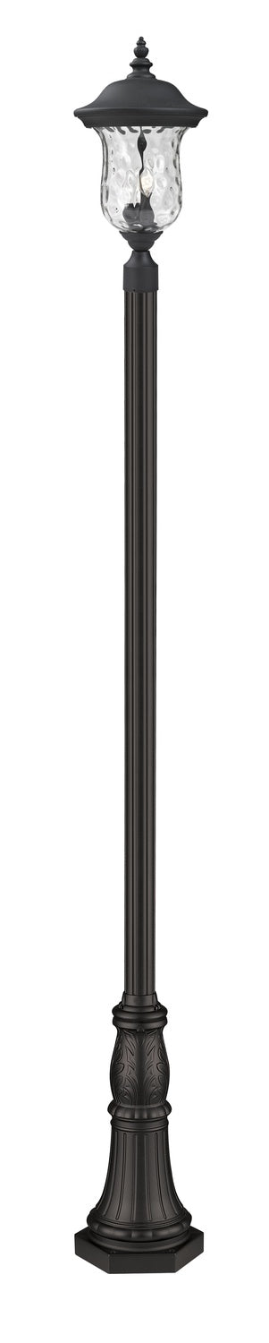 Z-LITE ARMSTRONG OUTDOOR POST MOUNTED FIXTURE | 533PHB-518P-BK - Post