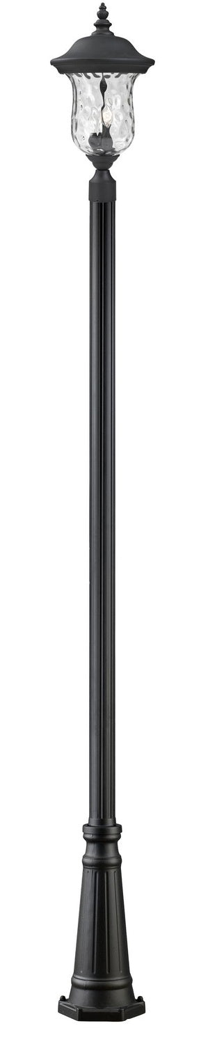 Z-LITE ARMSTRONG OUTDOOR POST MOUNTED FIXTURE | 533PHM-519P-BK - Post