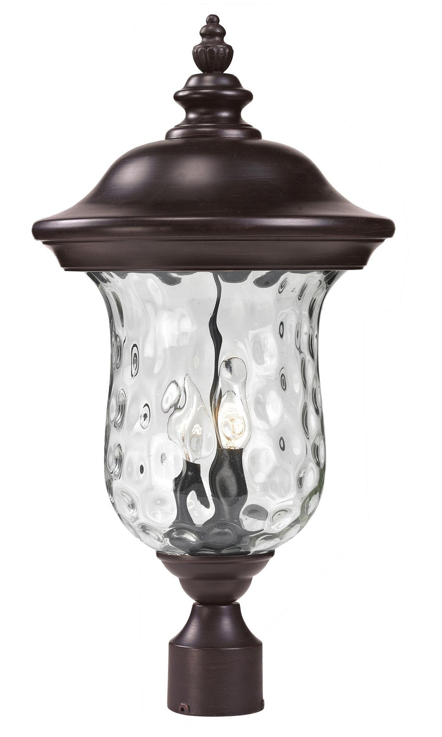 Z-LITE ARMSTRONG OUTDOOR POST MOUNT FIXTURE | 533PHM-RBRZ - Post