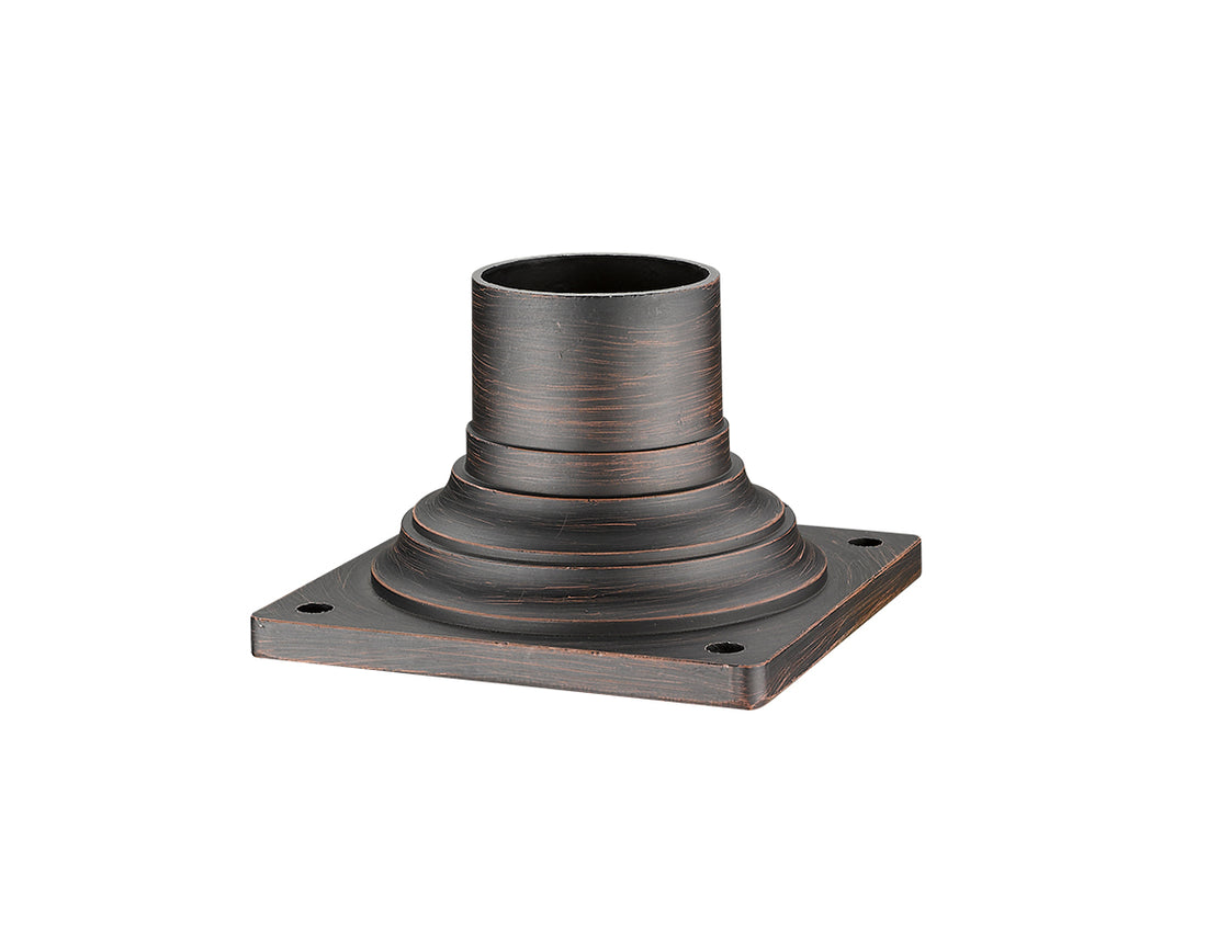 Z-LITE PIER MOUNTS OUTDOOR POSTS + HARDWARE | 533PM-RBRZ - Post