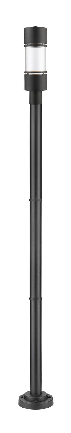 Z-LITE LUMINATA OUTDOOR POST MOUNTED FIXTURE | 553PHB-567P-BK-LED - Post