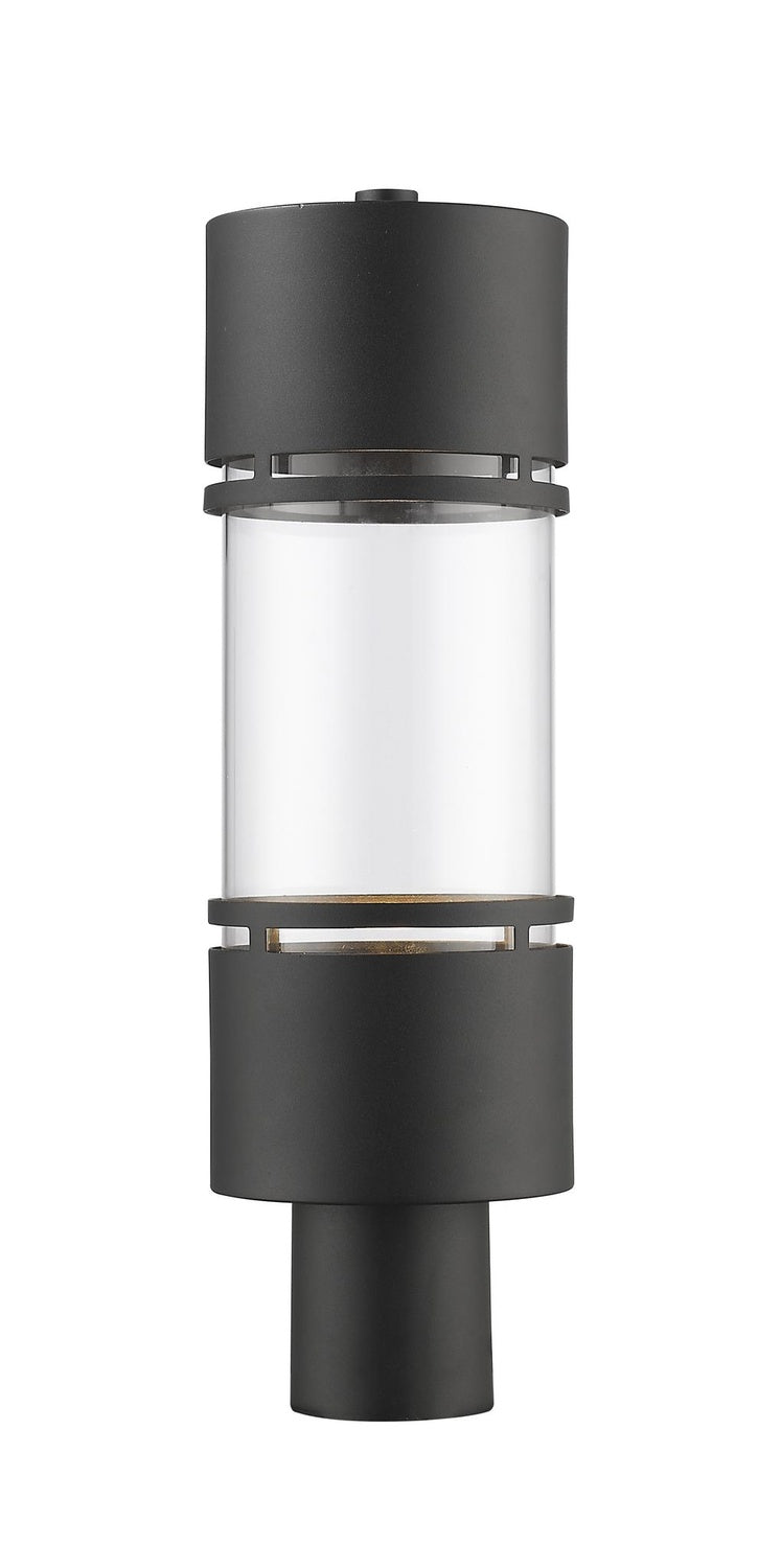 Z-LITE LUMINATA OUTDOOR POST MOUNT FIXTURE | 553PHB-BK-LED - Post