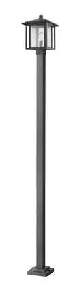 Z-LITE ASPEN OUTDOOR POST MOUNTED FIXTURE | 554PHBS-536P-BK - Post