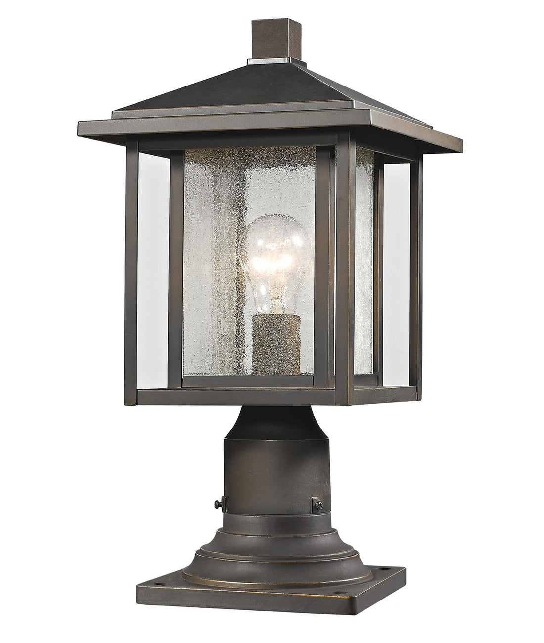 Z-LITE ASPEN OUTDOOR PIER MOUNTED FIXTURE | 554PHM-554PM-ORB - Post