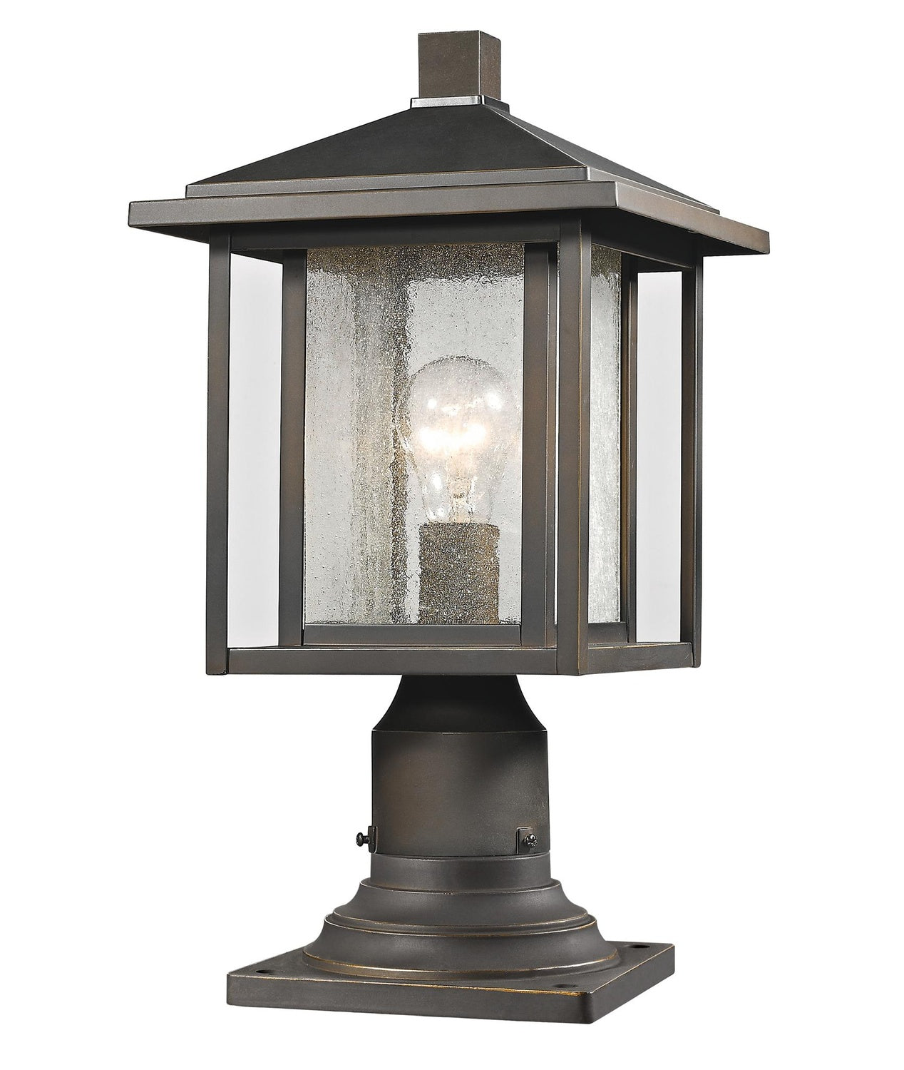 Z-LITE ASPEN OUTDOOR PIER MOUNTED FIXTURE | 554PHM-554PM-ORB - Post