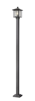 Z-LITE ASPEN OUTDOOR POST MOUNTED FIXTURE | 554PHMS-536P-BK - Post