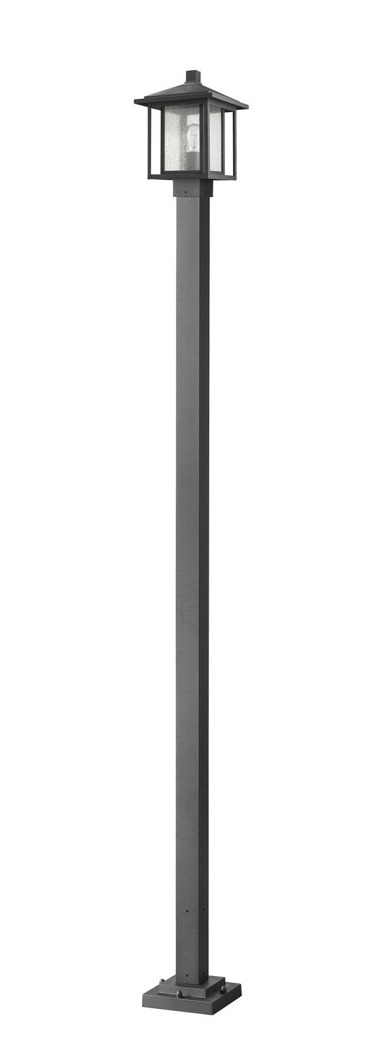 Z-LITE ASPEN OUTDOOR POST MOUNTED FIXTURE | 554PHMS-536P-BK - Post
