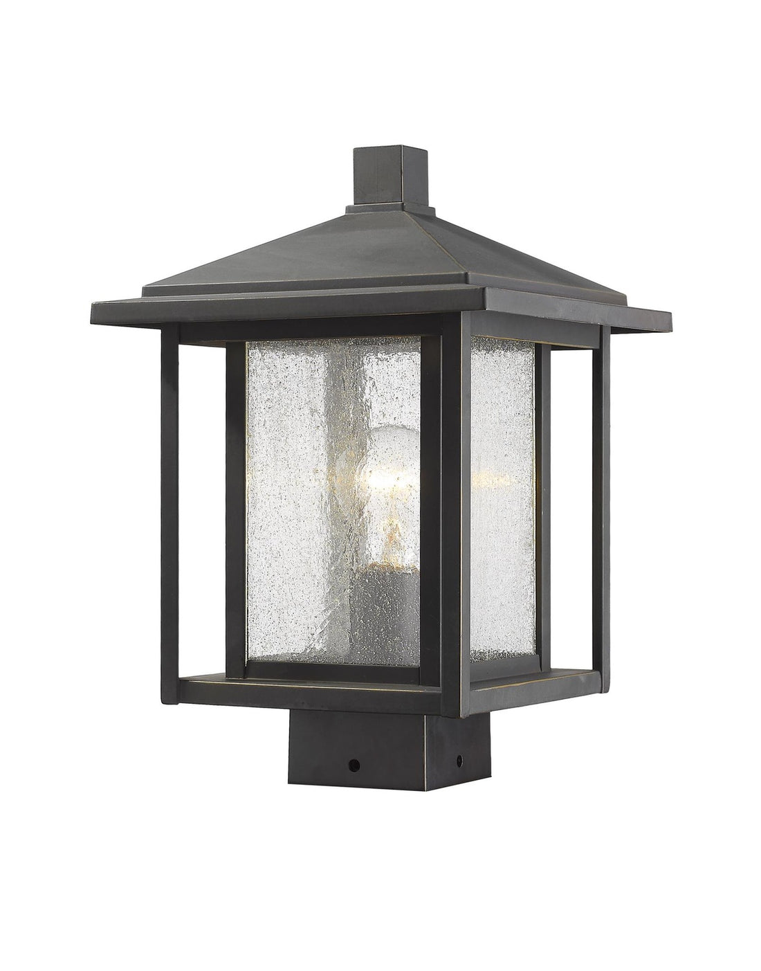 Z-LITE ASPEN OUTDOOR POST MOUNT FIXTURE | 554PHMS-ORB - Post