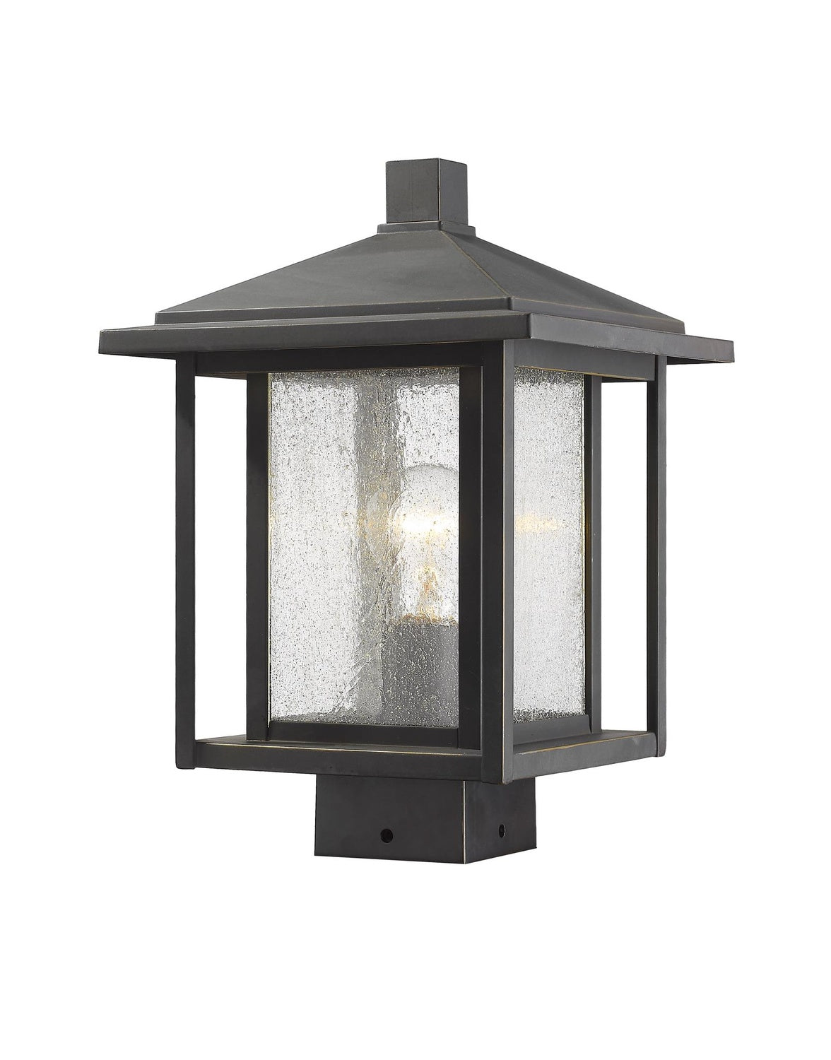 Z-LITE ASPEN OUTDOOR POST MOUNT FIXTURE | 554PHMS-ORB - Post