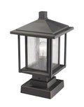 Z-LITE ASPEN OUTDOOR PIER MOUNTED FIXTURE | 554PHMS-SQPM-ORB - Post