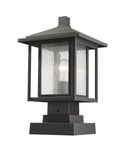 Z-LITE ASPEN OUTDOOR PIER MOUNTED FIXTURE | 554PHMS-SQPM-ORB - Post