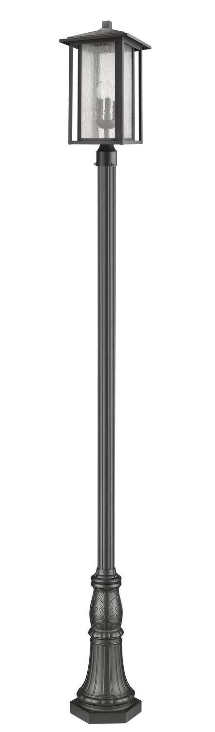 Z-LITE ASPEN OUTDOOR POST MOUNTED FIXTURE | 554PHXLR-518P-BK - Post