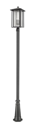 Z-LITE ASPEN OUTDOOR POST MOUNTED FIXTURE | 554PHXLR-519P-BK - Post