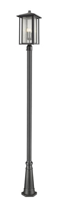 Z-LITE ASPEN OUTDOOR POST MOUNTED FIXTURE | 554PHXLR-519P-BK - Post