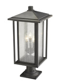 Z-LITE ASPEN OUTDOOR PIER MOUNTED FIXTURE | 554PHXLR-533PM-ORB - Post