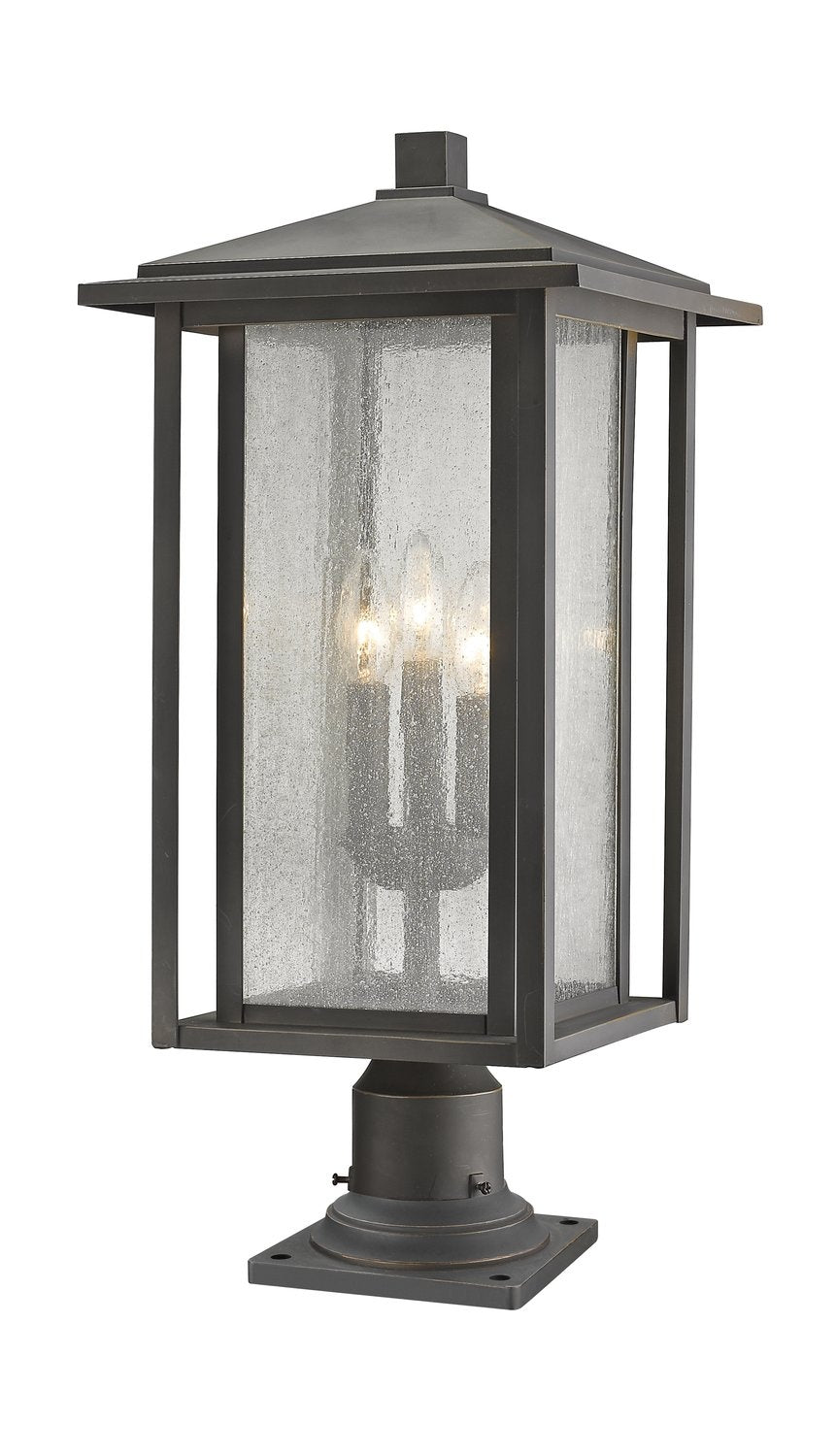 Z-LITE ASPEN OUTDOOR PIER MOUNTED FIXTURE | 554PHXLR-533PM-ORB - Post