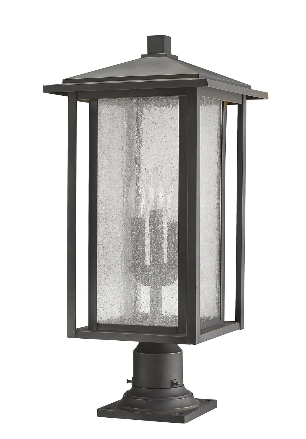 Z-LITE ASPEN OUTDOOR PIER MOUNTED FIXTURE | 554PHXLR-533PM-ORB - Post