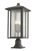 Z-LITE ASPEN OUTDOOR PIER MOUNTED FIXTURE | 554PHXLR-533PM-ORB - Post