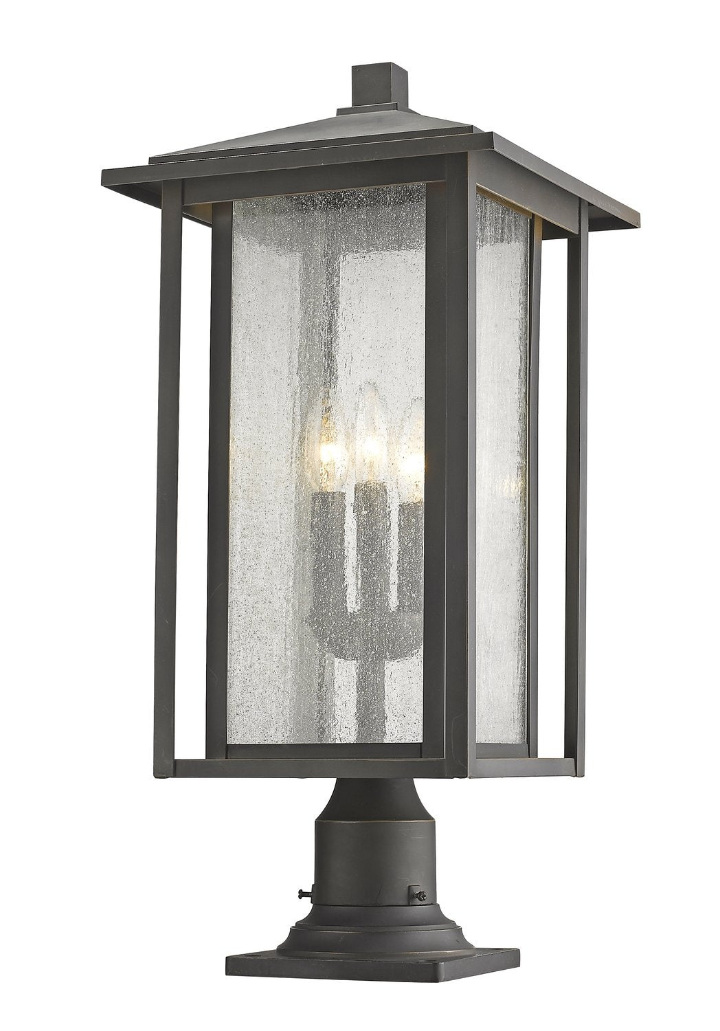 Z-LITE ASPEN OUTDOOR PIER MOUNTED FIXTURE | 554PHXLR-533PM-ORB - Post