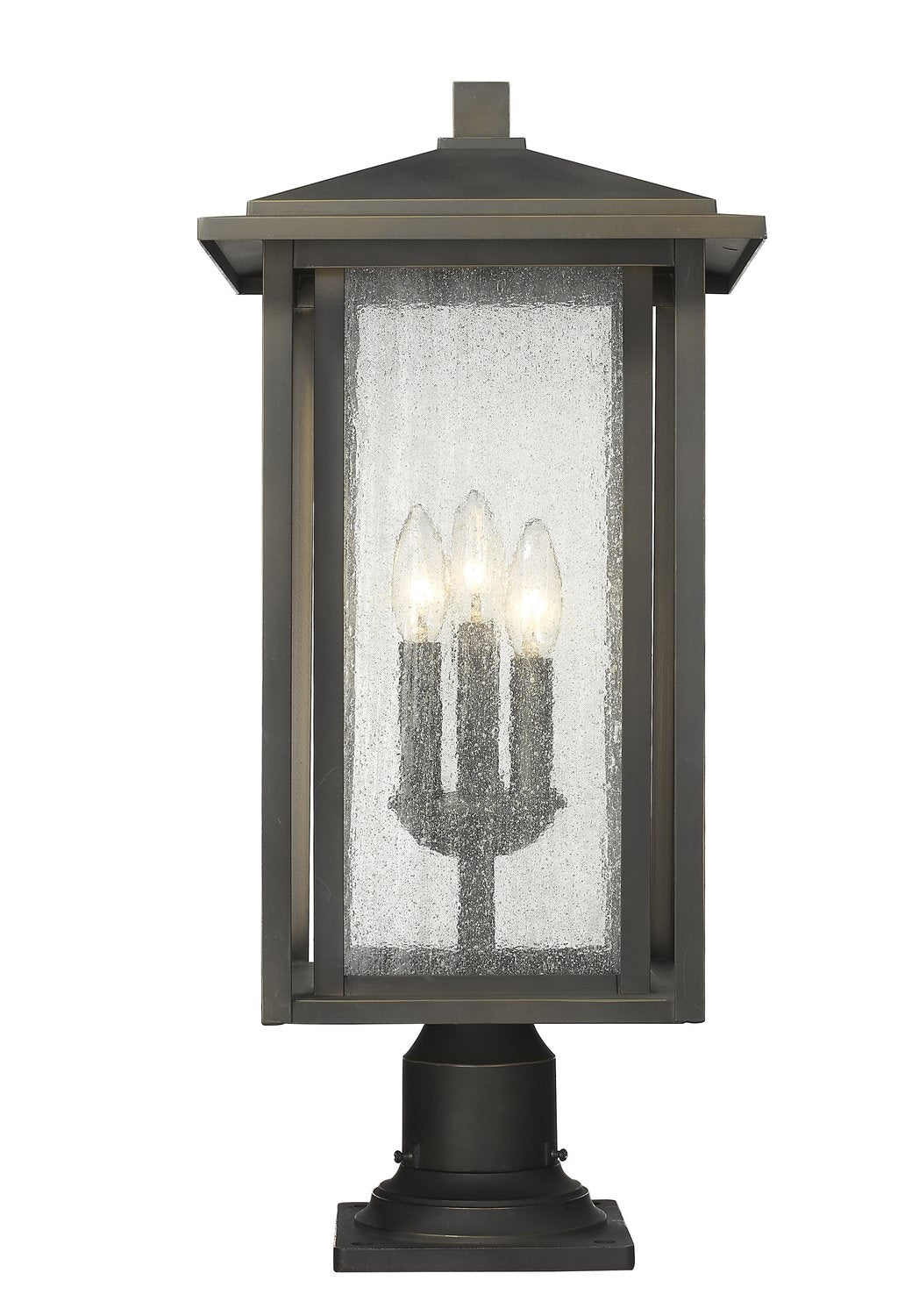 Z-LITE ASPEN OUTDOOR PIER MOUNTED FIXTURE | 554PHXLR-533PM-ORB - Post