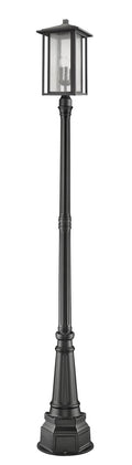Z-LITE ASPEN OUTDOOR POST MOUNTED FIXTURE | 554PHXLR-564P-BK - Post