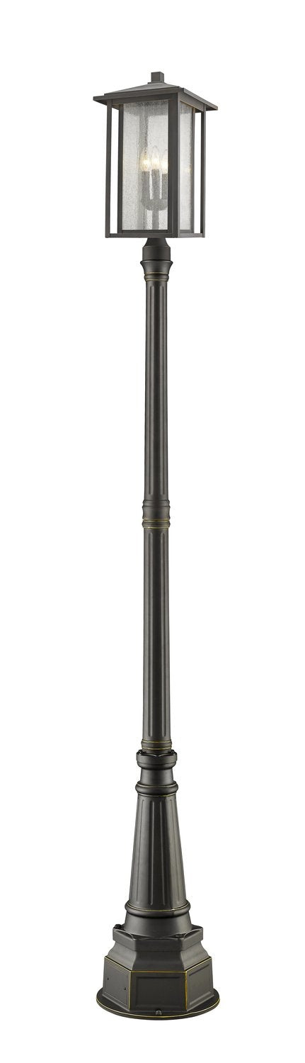 Z-LITE ASPEN OUTDOOR POST MOUNTED FIXTURE | 554PHXLR-564P-ORB - Post