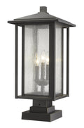 Z-LITE ASPEN OUTDOOR PIER MOUNTED FIXTURE | 554PHXLS-SQPM-ORB - Post