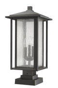 Z-LITE ASPEN OUTDOOR PIER MOUNTED FIXTURE | 554PHXLS-SQPM-ORB - Post