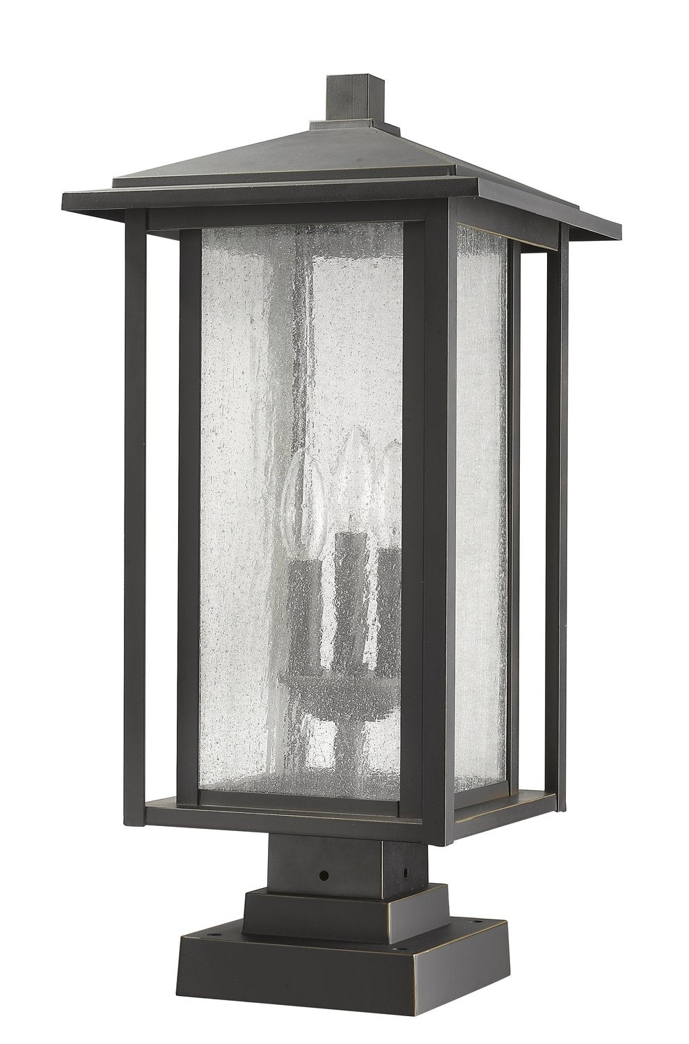 Z-LITE ASPEN OUTDOOR PIER MOUNTED FIXTURE | 554PHXLS-SQPM-ORB - Post