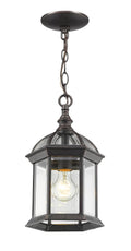 Z-LITE, ANNEX OUTDOOR CHAIN MOUNT CEILING FIXTURE, OUTDOOR CEILING LIGHTS