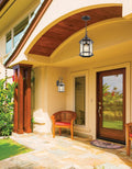 Z-LITE, ANNEX OUTDOOR CHAIN MOUNT CEILING FIXTURE, OUTDOOR CEILING LIGHTS