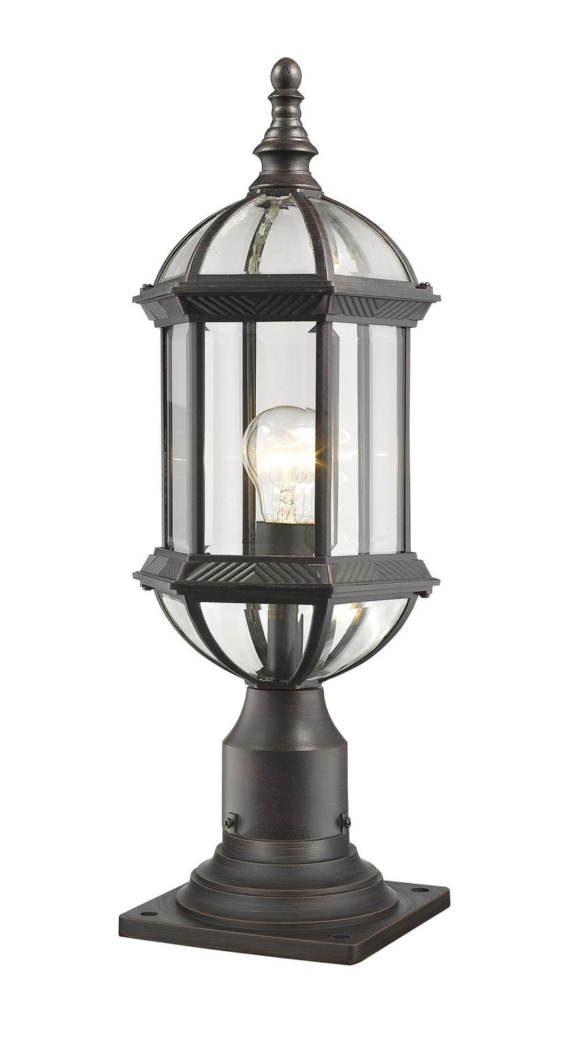 Z-LITE ANNEX OUTDOOR PIER MOUNTED FIXTURE | 563PHM-533PM-RT - Post