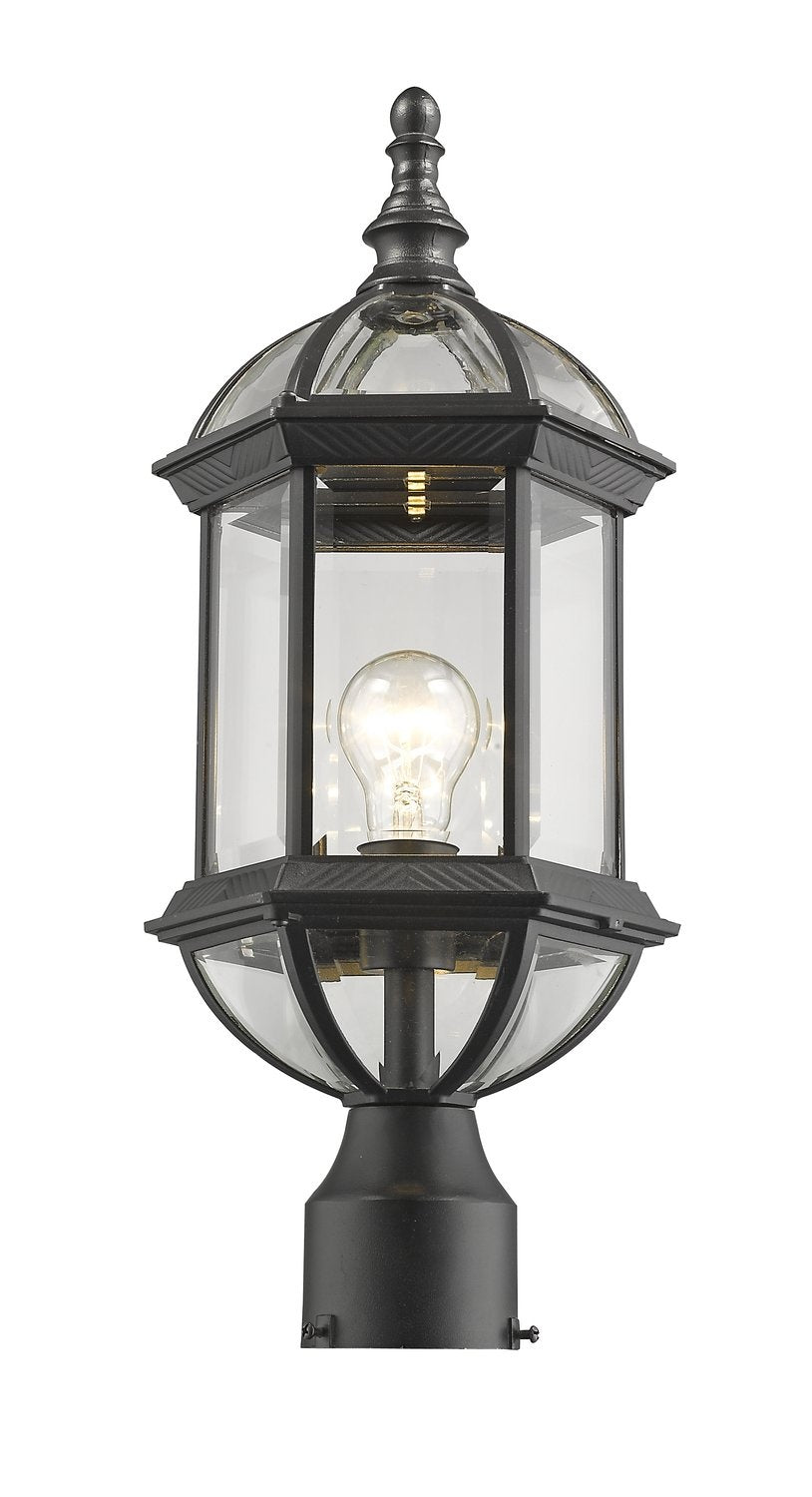 Z-LITE ANNEX OUTDOOR POST MOUNT FIXTURE | 563PHM-BK - Post