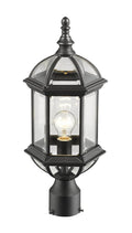 Z-LITE ANNEX OUTDOOR POST MOUNT FIXTURE | 563PHM-BK - Post