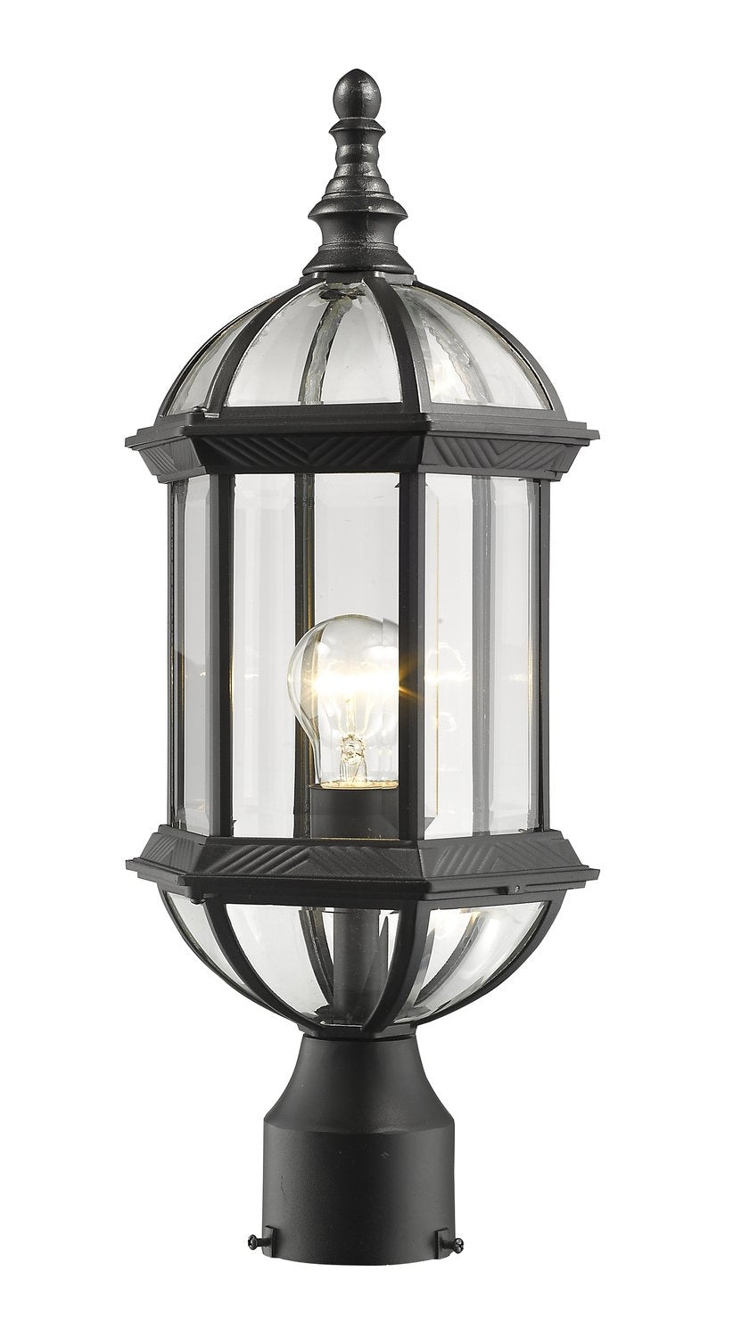 Z-LITE ANNEX OUTDOOR POST MOUNT FIXTURE | 563PHM-BK - Post