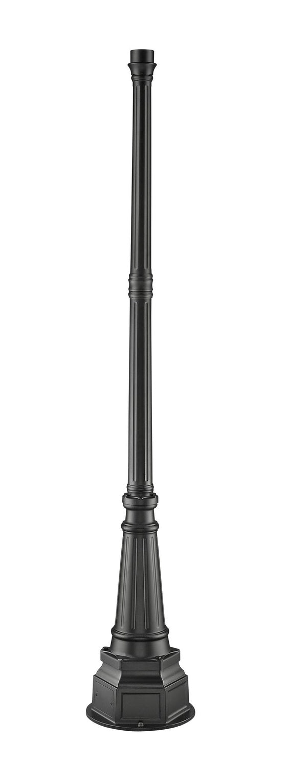 Z-LITE OUTDOOR POST OUTDOOR POSTS + HARDWARE | 564P-BK - Post