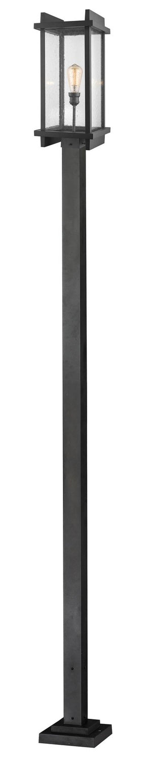 Z-LITE FALLOW OUTDOOR POST MOUNTED FIXTURE | 565PHBS-536P-BK - Post