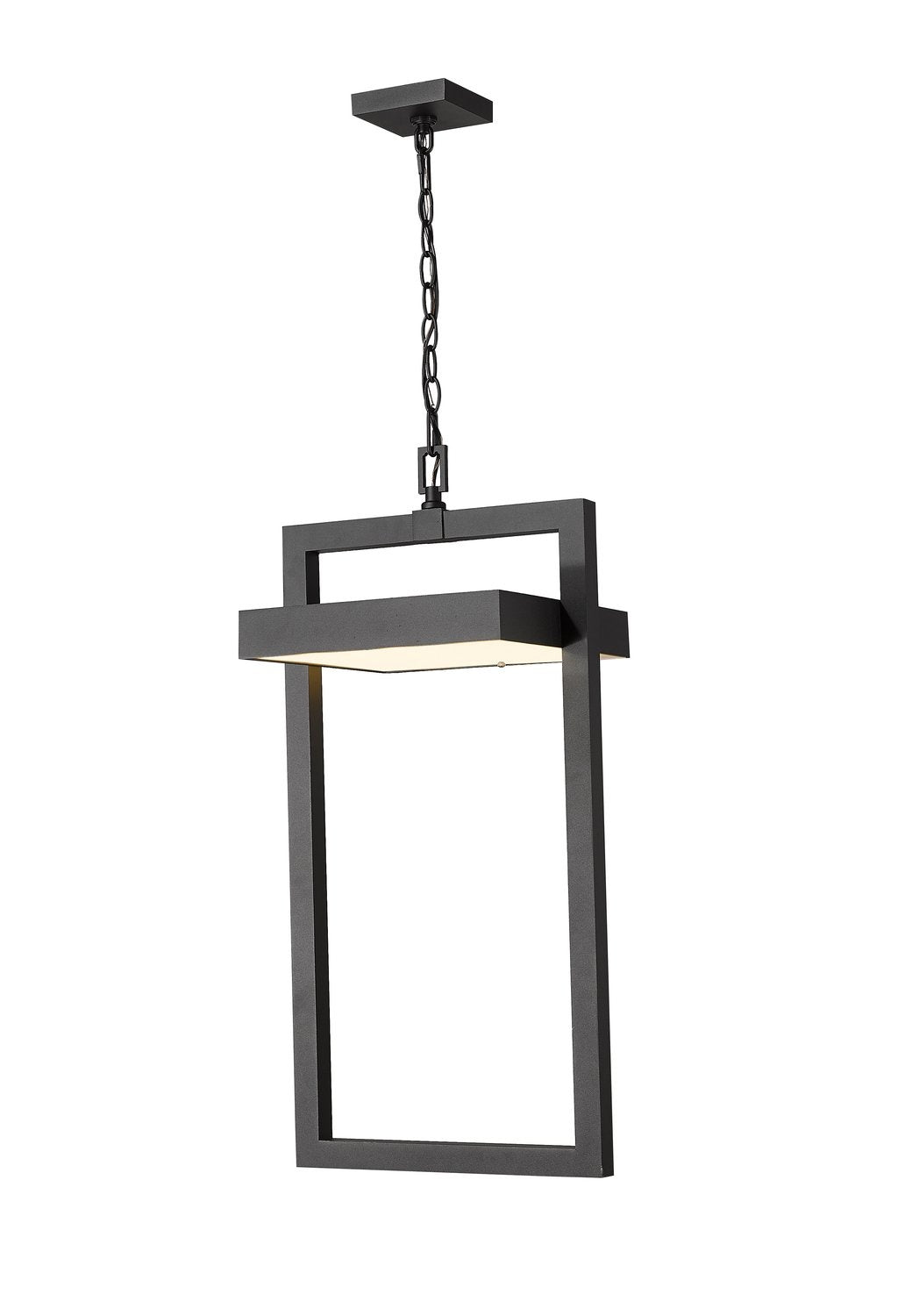 Z-LITE, LUTTREL OUTDOOR CHAIN MOUNT CEILING FIXTURE, OUTDOOR CEILING LIGHTS