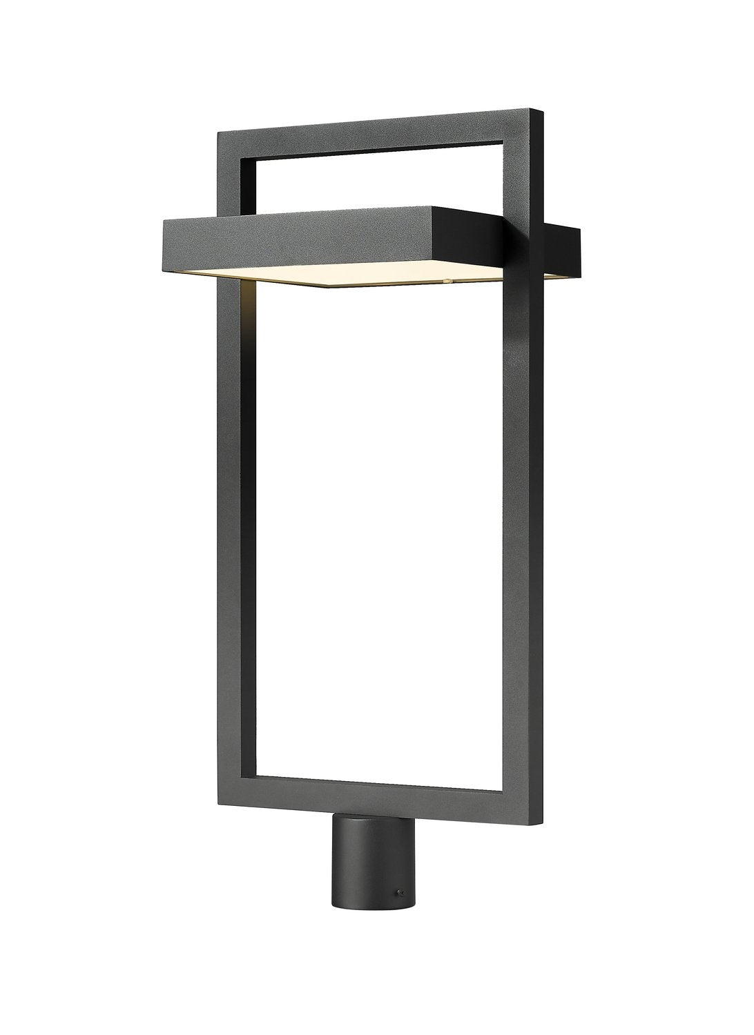 Z-LITE LUTTREL OUTDOOR POST MOUNT FIXTURE (566PHXLR) | 566PHXLR-BK-LED - Post