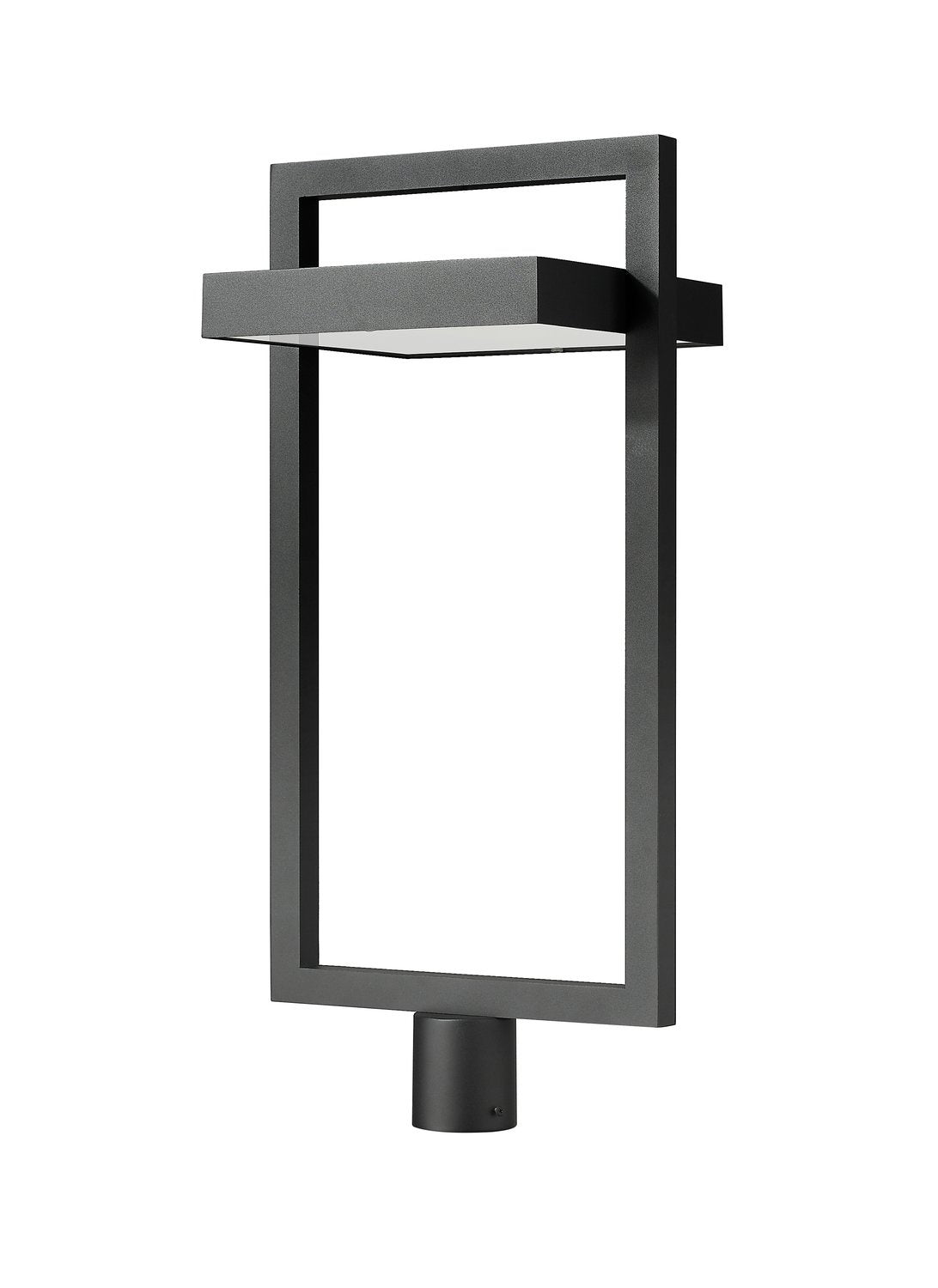 Z-LITE LUTTREL OUTDOOR POST MOUNT FIXTURE (566PHXLR) | 566PHXLR-BK-LED - Post