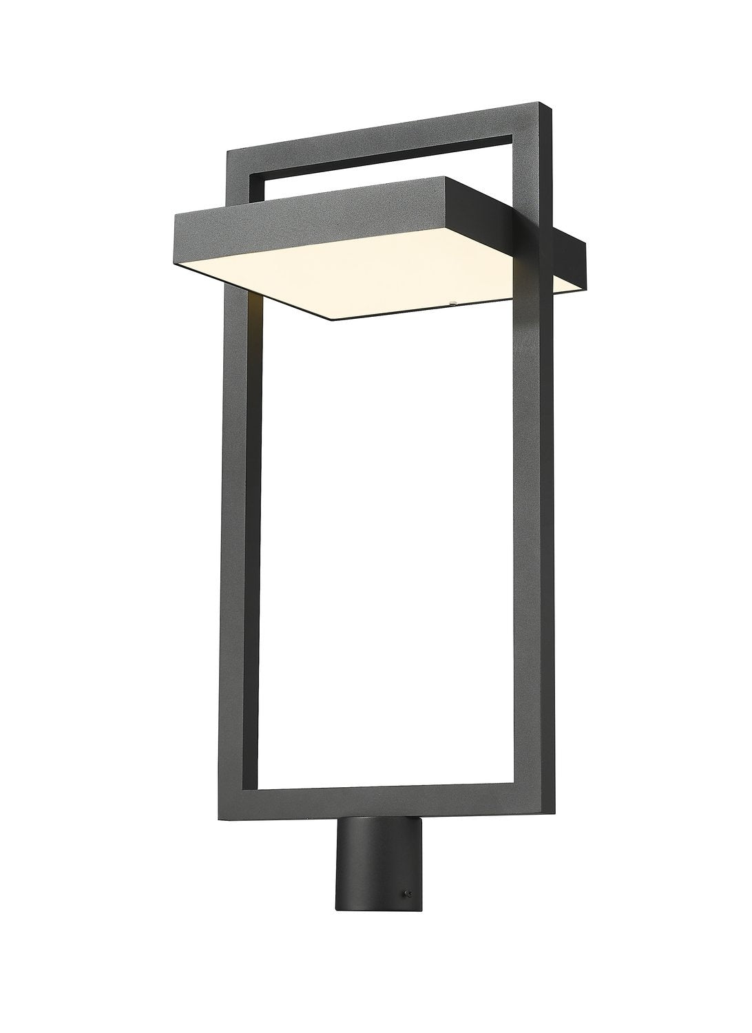 Z-LITE LUTTREL OUTDOOR POST MOUNT FIXTURE (566PHXLR) | 566PHXLR-BK-LED - Post