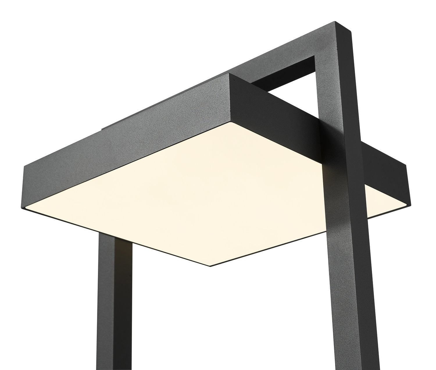 Z-LITE LUTTREL OUTDOOR POST MOUNT FIXTURE (566PHXLR) | 566PHXLR-BK-LED - Post