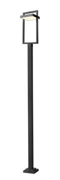 Z-LITE LUTTREL OUTDOOR POST MOUNTED FIXTURE | 566PHXLS-536P-BK-LED - Post