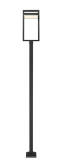 Z-LITE LUTTREL OUTDOOR POST MOUNTED FIXTURE | 566PHXLS-536P-BK-LED - Post