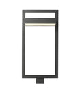 Z-LITE LUTTREL OUTDOOR POST MOUNT FIXTURE (566PHXLR) | 566PHXLS-BK-LED - Post