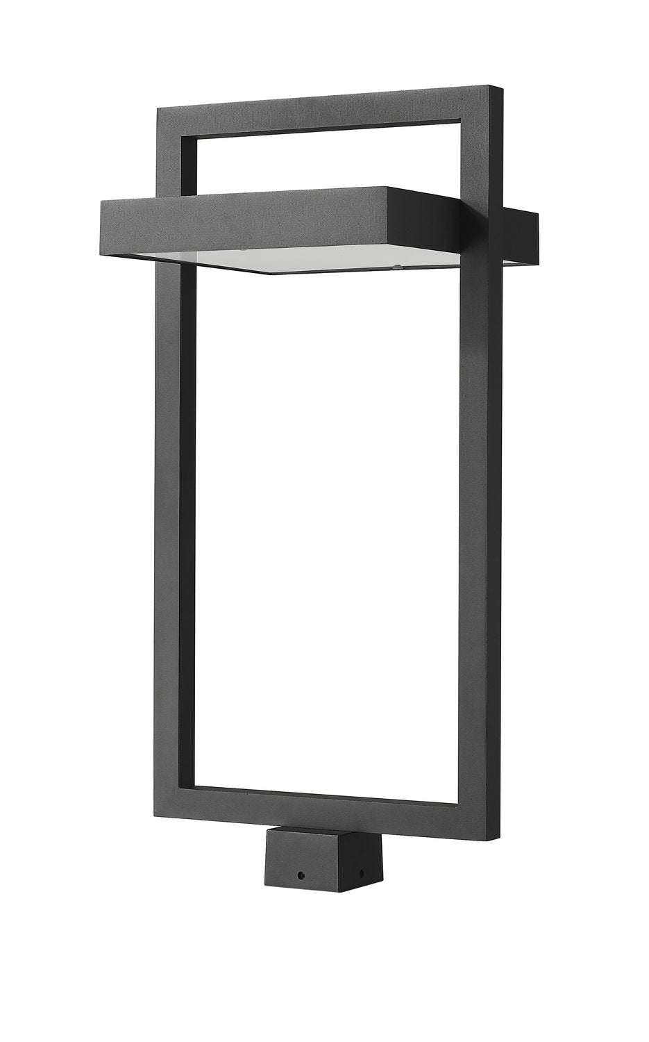 Z-LITE LUTTREL OUTDOOR POST MOUNT FIXTURE (566PHXLR) | 566PHXLS-BK-LED - Post